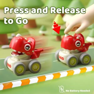 Press N Go Dino Whistle Car