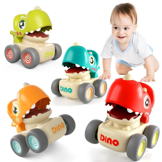 Press N Go Dino Whistle Car