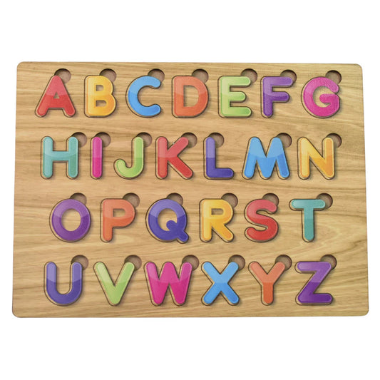 Wooden Puzzle Game – Learn Alphabets Letters