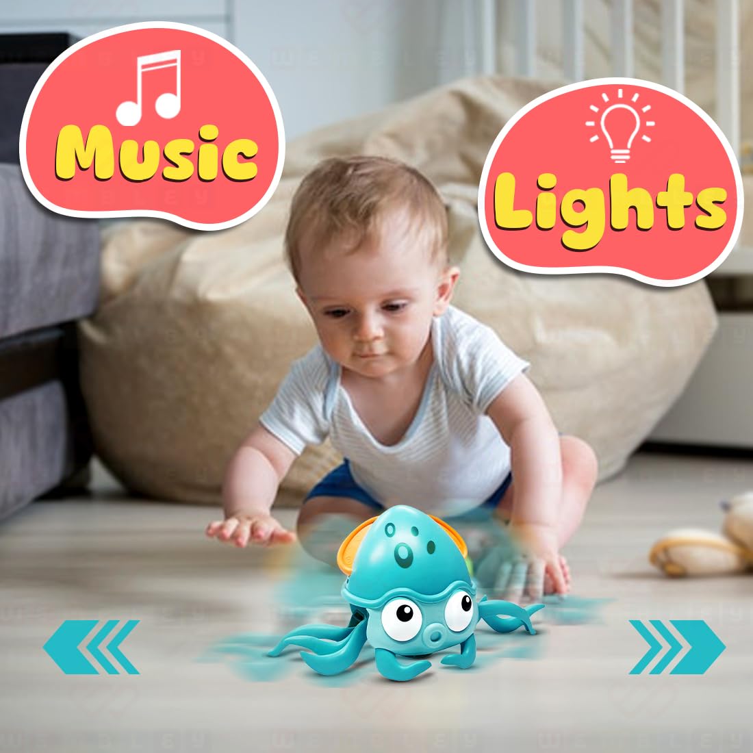 OCTOPUS MUSICAL TOY